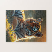 Tiger Cub bij zonsopgang Legpuzzel (Horizontaal)