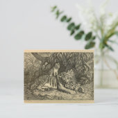 Tiger Cub Ephemera  Kunst Briefkaart (Staand voorkant)