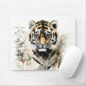 Tiger Cub Ink Painting Muismat (Met muis)