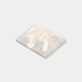Tiger Cub neemt ademruimte op een rots Post-it® Notes (Schuin)