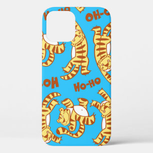 Tiger Cubs Cartoon: Grappig naadloos. Case-Mate iPhone Case