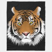 Tiger Custom Fleece Blanket, groot Deken (Voorkant)