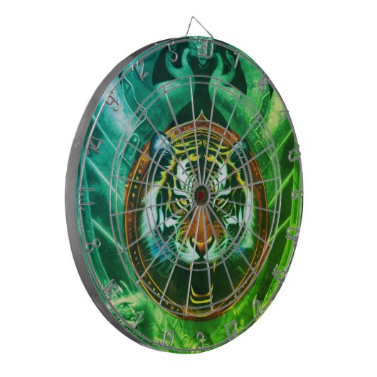 Tiger Dartboard Dartbord (Voorkant Links)