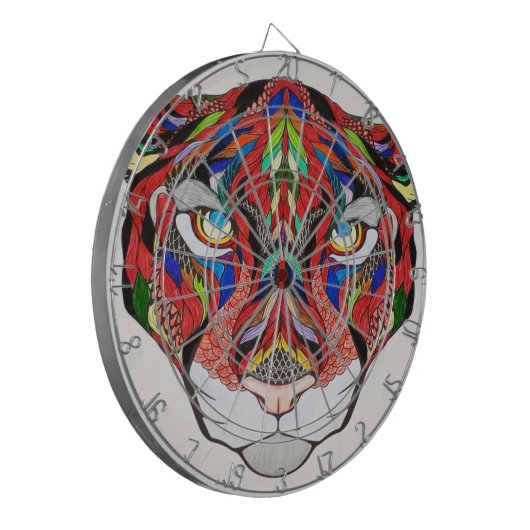 Tiger Dartboard Dartbord (Voorkant Links)