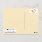 Tiger Dawn Briefkaart (Achterkant)