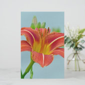 Tiger Daylily Briefpapier (Staand voorkant)