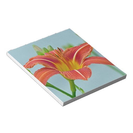 Tiger Daylily Notitieblok (Schuin)