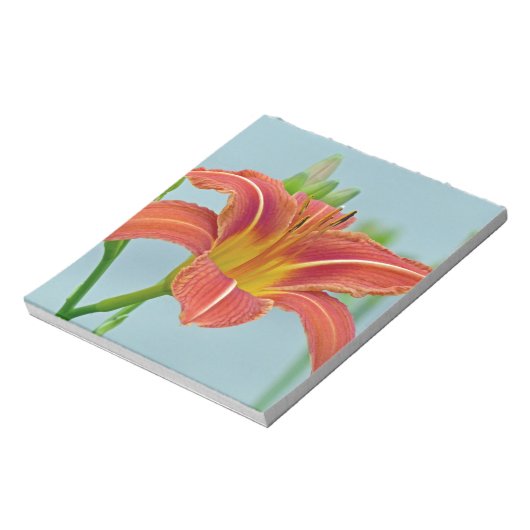 Tiger Daylily Notitieblok (Linkerzijde)