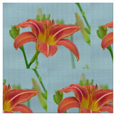 Tiger Daylily Stof (Close Up)