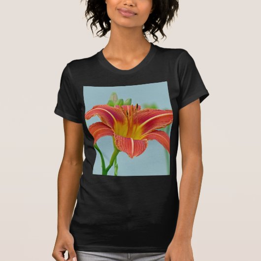 Tiger Daylily T-shirt (Voorkant)