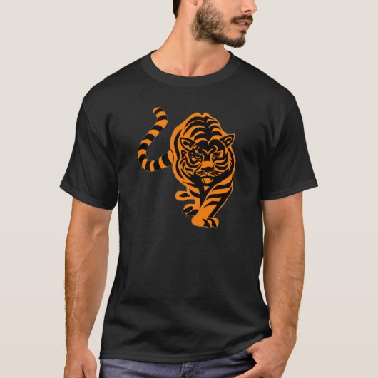 TIGER DE KONING VAN OERWOUD T-SHIRT (Voorkant)