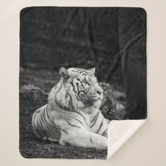 TIGER DENK SHERPA DEKEN (Voorkant)