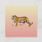 Tiger Design Enclosure Kaart (Achterkant)