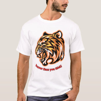 Tiger design t-shirt