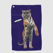 Tiger Disc Golf Handdoek (Voorkant)