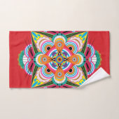 Tiger Dragon Mandala Bath Towel Set Bad Handdoek (Handdoek)