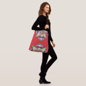 Tiger Dragon Mandala Crossbody Bag (2 Sizes) Tas (Op model)