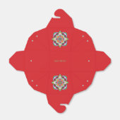 Tiger Dragon Mandala Favor Box Bedankdoosjes (Uitgevouwen)