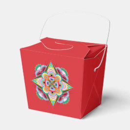 Tiger Dragon Mandala Favor Box Bedankdoosjes