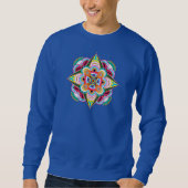 Tiger Dragon Mandala Unisex Sweatshirt (Voorkant)