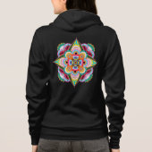 Tiger Dragon Mandala Zip Hoodie (Achterkant)