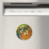 Tiger & Dragon Yin Yang Magneet (Insitu (Vaatwasser))