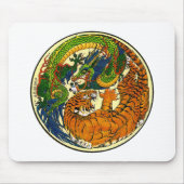 Tiger & Dragon Yin Yang Muismat (Voorkant)