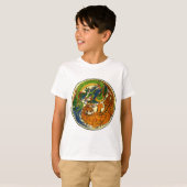 Tiger & Dragon Yin Yang T-shirt (Voorkant volledig)