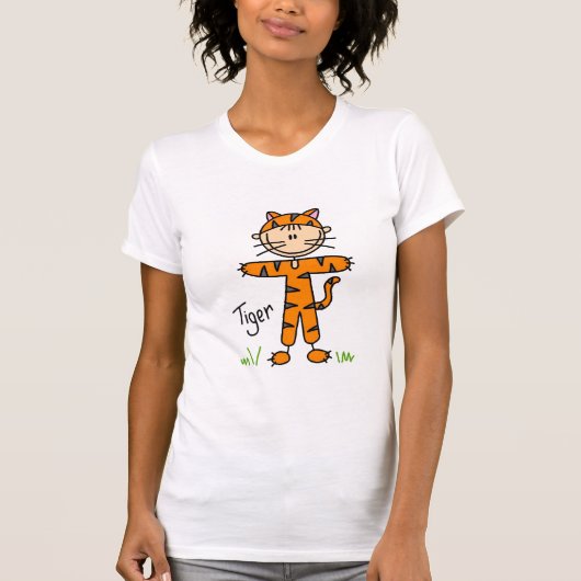 Tiger Dress-up T-shirts en cadeautjes (Voorkant)