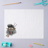 Tiger Drummer Tissuepapier (Craft)