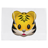 Tiger - Emoji Large Cadeautasje (Achterkant)