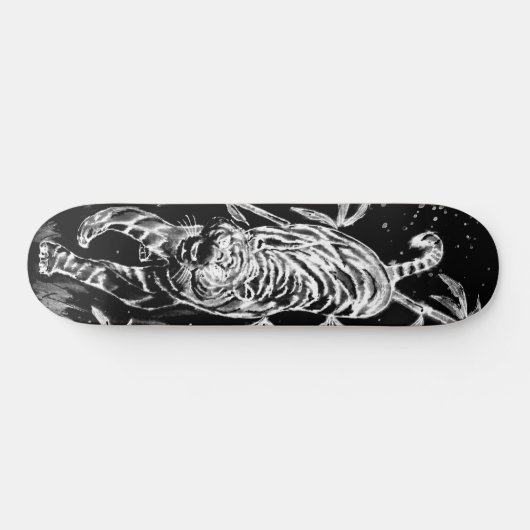 Tiger en Bamboo Persoonlijk Skateboard (Horizontaal)