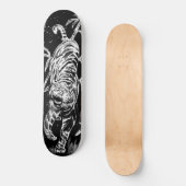 Tiger en Bamboo Persoonlijk Skateboard (Voorkant)
