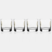 tiger en Laurels Whisky Glas (Links)