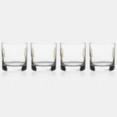 tiger en Laurels Whisky Glas (Rechts)