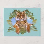 Tiger - Engevaarlijk Species Briefkaart (Voorkant)