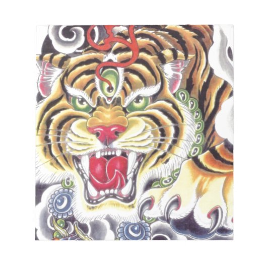 Tiger Eye Notitieblok (Voorkant)