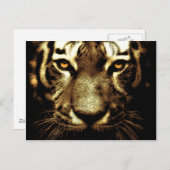 Tiger Eyes Briefkaart (Voorkant / Achterkant)