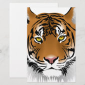 Tiger Eyes Briefpapier (Voorkant / Achterkant)