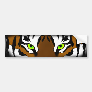 Tiger Eyes Bumpersticker