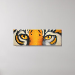 Tiger Eyes Canvas Afdruk