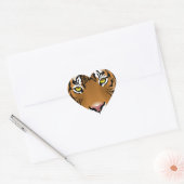 Tiger Eyes Hart Sticker (Envelop)