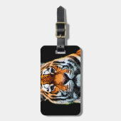 Tiger Eyes Inspirerend Bagagelabel (Voorkant verticaal)