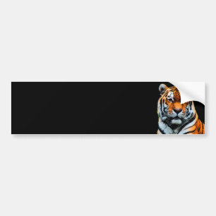 Tiger Eyes Inspirerend Bumpersticker