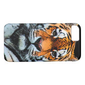 Tiger Eyes Inspirerend Case-Mate iPhone Case (Achterkant (Horizontaal))