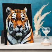 Tiger Eyes Inspirerend Fotoplaat (Zijkant)