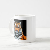 Tiger Eyes Inspirerend Koffiemok (Voorkant links)