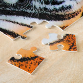 Tiger Eyes Inspirerend Legpuzzel (Zijkant)