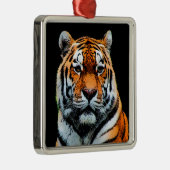 Tiger Eyes Inspirerend Metalen Ornament (Rechts)