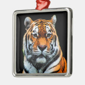 Tiger Eyes Inspirerend Metalen Ornament (Links)